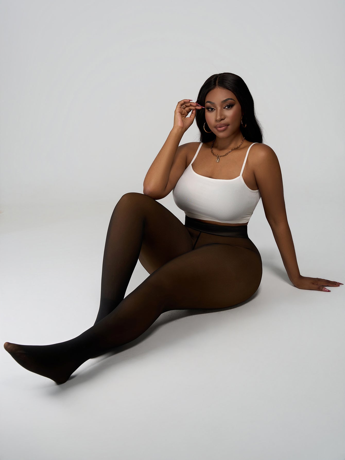 Soft Translucent Leggings For Winter