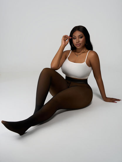 Soft Translucent Leggings For Winter