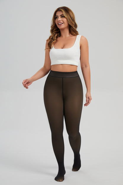 Soft Translucent Leggings For Winter