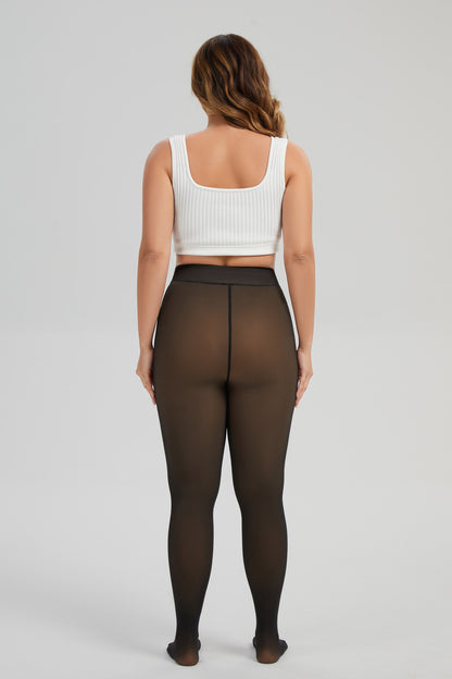 Soft Translucent Leggings For Winter
